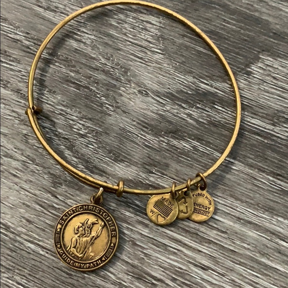 Alex and ani St. Christopher guide my path bracele